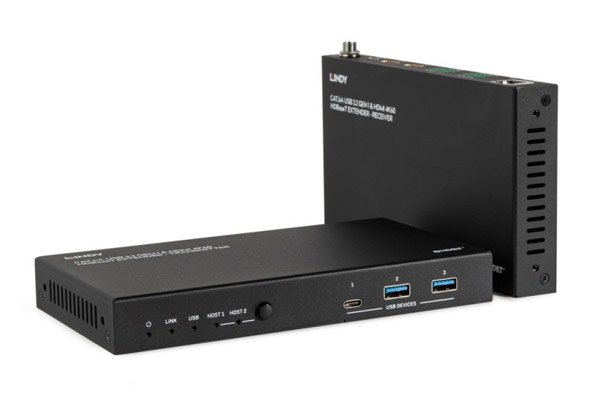 Lindy 100m Cat.6A USB 3.2 Gen 1 & HDMI® 4K60 HDBaseT Extender – Authorised Distributor UAE Dubai Abu Dhabi | Maxtouch