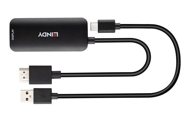 Lindy HDMI® to USB Type C Converter with USB Power – Authorised Distributor UAE Dubai Abu Dhabi | Maxtouch