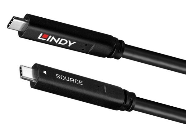 Lindy USB 3.2 Gen 1 & DP 1.4 Type C Hybrid Cable – Authorised Distributor UAE Dubai Abu Dhabi | Maxtouch