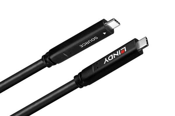 Lindy USB 3.2 Gen 2 & DP 1.4 Type C Hybrid Cable – Authorised Distributor UAE Dubai Abu Dhabi | Maxtouch