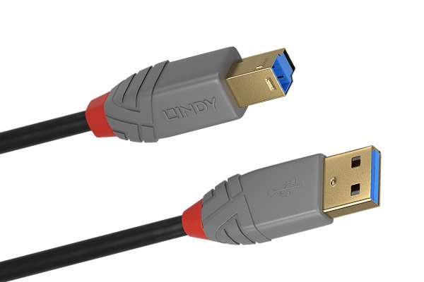 Lindy USB 3.2 Type A to B Cable – 5Gbps – Authorised Distributor UAE Dubai Abu Dhabi | Maxtouch