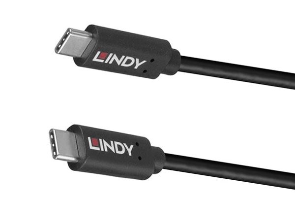 Lindy USB 3.2 Type C to C Cable – 20Gbps, 100W PD – Authorised Distributor UAE Dubai Abu Dhabi | Maxtouch