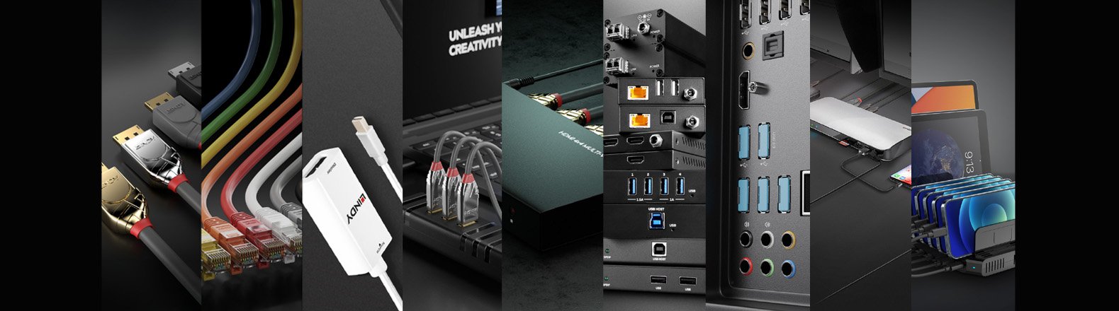 Lindy Connectivity authorised distributor in UAE – HDMI, DisplayPort, USB cables and AV extenders at Maxtouch Dubai